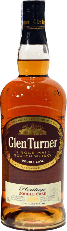 23,95 € 送料無料 | ウイスキーシングルモルト Bardinet Glen Turner Heritage Double Wood 予約 イギリス ボトル 70 cl