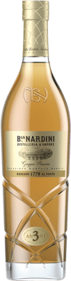 39,95 € Envio grátis | Grappa Bortolo Nardini Selezione Itália 3 Anos Garrafa 70 cl