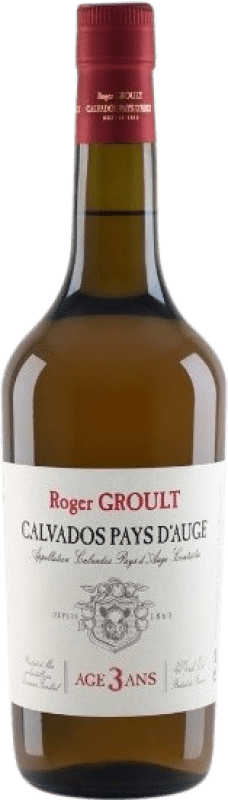 49,95 € Envio grátis | Calvados Roger Groult Pays d'Auge I.G.P. Calvados Pays d'Auge França 3 Anos Garrafa 70 cl