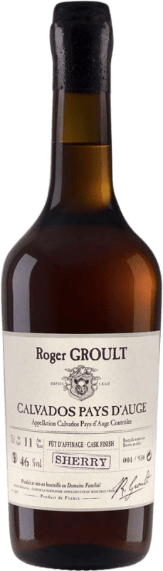 128,95 € Бесплатная доставка | Кальвадос Roger Groult Sherry Cask Finish — Финишная выдержка в бочке Франция Бутылка 70 cl