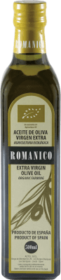 6,95 € Envío gratis | Aceite de Oliva Actel Románico Ecológico España Botella Medium 50 cl