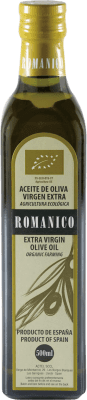 12,95 € Envío gratis | Aceite de Oliva Actel Románico Ecológico España Botella Medium 50 cl