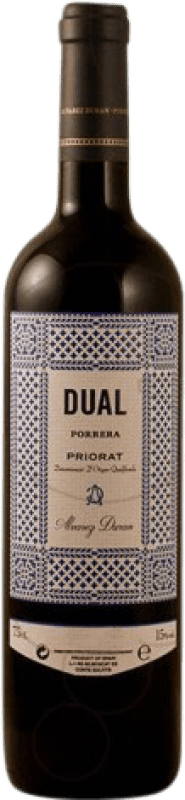 21,95 € Бесплатная доставка | Красное вино Alvarez Duran Dual Crianza — Крианса D.O.Ca. Priorat Каталония Испания Merlot — Мерло, Syrah — Сира, Garnacha — Гренаш, Cabernet Sauvignon — Каберне Совиньон, Mazuelo — Масуэло, Cariñena — Кариньян 75 cl