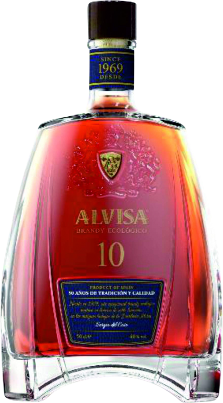 24,95 € Envoi gratuit | Brandy Alvisa Espagne 10 Ans 1 L
