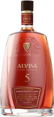 11,95 € 免费送货 | 白兰地 Alvisa 西班牙 5 岁 中瓶装 50 cl