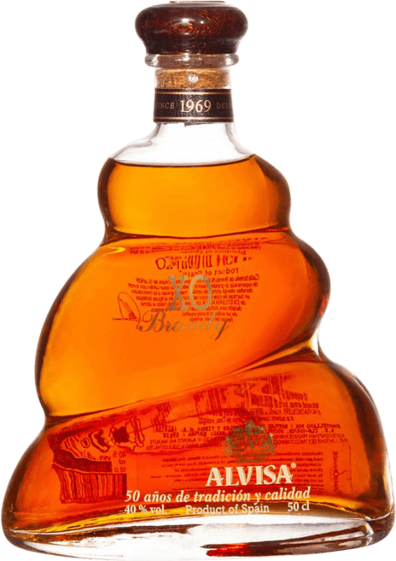 16,95 € 送料無料 | ブランデー Alvisa X.O. Extra Old スペイン ボトル Medium 50 cl