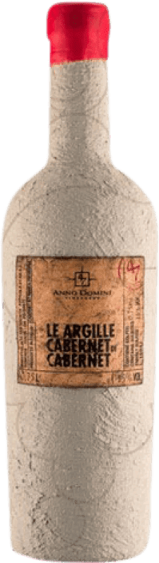 39,95 € Envío gratis | Vino tinto Anno Domini Le argille D.O.C. Italia Italia Cabernet Botella 75 cl
