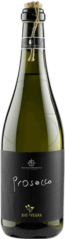 9,95 € 送料無料 | 白スパークリングワイン Anno Domini Bio Vegan ドライ D.O.C. Prosecco イタリア ボトル 75 cl