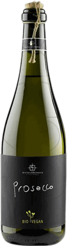 7,95 € Бесплатная доставка | Белое игристое вино Anno Domini Seco — Сухое D.O.C. Prosecco Италия Bio — Эко Био Органический 75 cl Vegan — Веганский