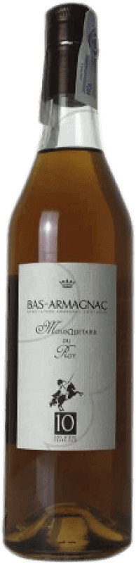 46,95 € Envio grátis | Armagnac Francis Darroze Mousquetaire X.O França Garrafa 70 cl