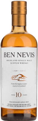 98,95 € 免费送货 | 威士忌单一麦芽威士忌 Ben Nevis 英国 10 岁 瓶子 70 cl