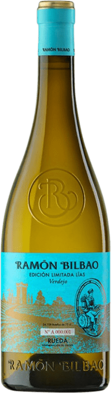 15,95 € 免费送货 | 白酒 Ramón Bilbao Edición Limitada Lías 岁 D.O. Rueda 卡斯蒂利亚莱昂 西班牙 Verdejo 瓶子 75 cl
