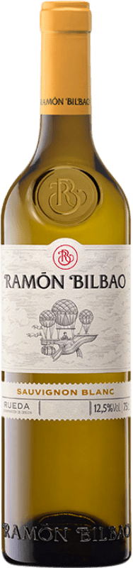 16,95 € 送料無料 | 白ワイン Ramón Bilbao 若い D.O. Rueda カスティーリャ・イ・レオン スペイン Sauvignon — ソーヴィニヨン 75 cl