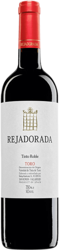 10,95 € Envío gratis | Vino tinto Rejadorada Roble D.O. Toro Castilla y León España Tempranillo Botella 75 cl