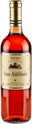 3,95 € 免费送货 | 玫瑰酒 Age San Asensio 年轻的 D.O.Ca. Rioja 拉里奥哈 西班牙 瓶子 75 cl