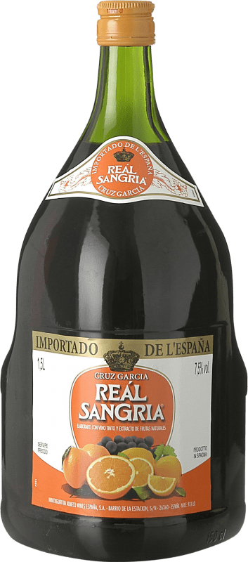 4,95 € Kostenloser Versand | Sangriawein Age Real Asa Spanien Magnum-Flasche 1,5 L