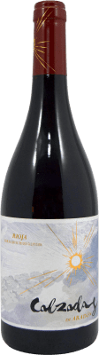 16,95 € Spedizione Gratuita | Vino rosso Aradón Calzadas Crianza D.O.Ca. Rioja La Rioja Spagna Tempranillo, Grenache, Graciano Bottiglia 75 cl