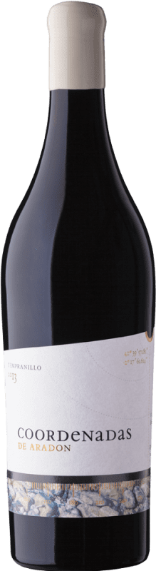 34,95 € Envio grátis | Vinho Tinto Aradón Coordenadas Crianza D.O.Ca. Rioja La Rioja Espanha Tempranillo 75 cl