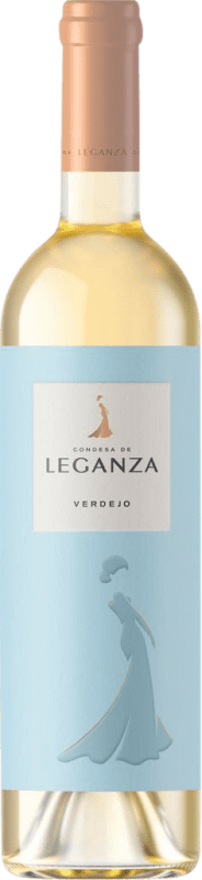 6,95 € Envoi gratuit | Vin blanc Condesa de Leganza Jeune I.G.P. Vino de la Tierra de Castilla Castilla la Mancha y Madrid Espagne Verdejo Bouteille 75 cl