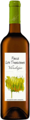 6,95 € Envío gratis | Vino blanco Condesa de Leganza Finca los Trenzones Joven D.O. La Mancha Castilla la Mancha y Madrid España Verdejo Botella 75 cl