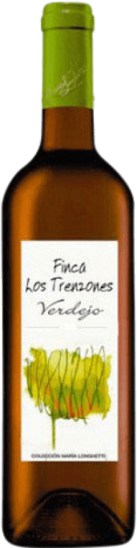 6,95 € Spedizione Gratuita | Vino bianco Condesa de Leganza Finca los Trenzones Giovane D.O. La Mancha Castilla la Mancha y Madrid Spagna Verdejo Bottiglia 75 cl