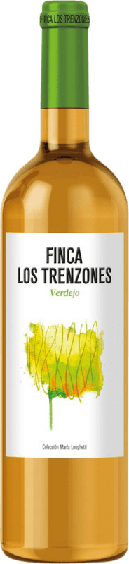 6,95 € Spedizione Gratuita | Vino bianco Condesa de Leganza Finca los Trenzones Giovane D.O. La Mancha Castilla la Mancha y Madrid Spagna Verdejo Bottiglia 75 cl