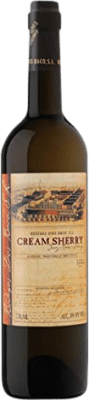 10,95 € Free Shipping | Fortified wine Dios Baco Cream Sherry D.O. Jerez-Xérès-Sherry Andalucía y Extremadura Spain Palomino Fino, Pedro Ximénez Bottle 75 cl