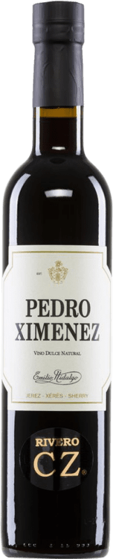 19,95 € Бесплатная доставка | Креплёное вино Emilio Hidalgo D.O. Jerez-Xérès-Sherry Andalucía y Extremadura Испания Pedro Ximénez Средняя бутылка 50 cl
