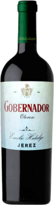 22,95 € Free Shipping | Fortified wine Emilio Hidalgo Gobernador Oloroso D.O. Jerez-Xérès-Sherry Andalucía y Extremadura Spain Palomino Fino Bottle 75 cl