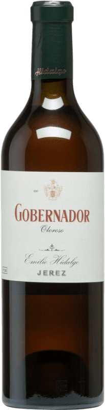 24,95 € Бесплатная доставка | Креплёное вино Emilio Hidalgo Gobernador Oloroso — Олоросо D.O. Jerez-Xérès-Sherry Андалусия Испания Palomino Fino 75 cl