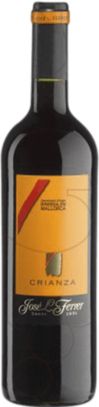 14,95 € Free Shipping | Red wine José Luis Ferrer Aged D.O. Binissalem Balearic Islands Spain Tempranillo, Syrah, Cabernet Sauvignon, Callet, Mantonegro Bottle 75 cl