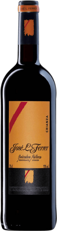 15,95 € 免费送货 | 红酒 José Luis Ferrer 岁 D.O. Binissalem 巴利阿里群岛 西班牙 Tempranillo, Syrah, Cabernet Sauvignon, Callet, Mantonegro 瓶子 75 cl