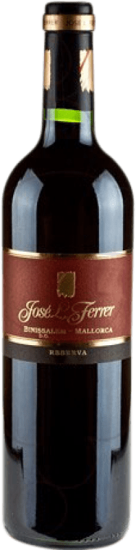 31,95 € Free Shipping | Red Wine José Luis Ferrer Reserve — Aged D.O. Binissalem Balearic Islands Spain Tempranillo, Cabernet Sauvignon, Callet, Mantonegro Bottle 75 cl