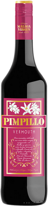 12,95 € Free Shipping | Vermouth Málaga Virgen Pimpillo Rojo Spain Bottle 75 cl