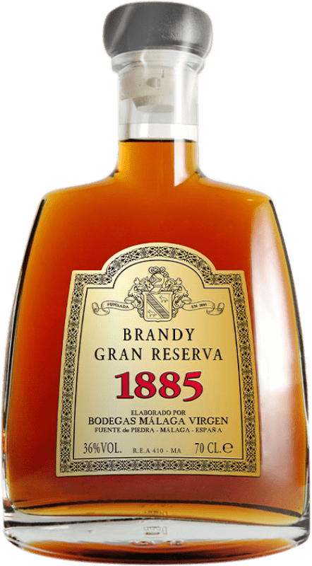 119,95 € Kostenloser Versand | Brandy Málaga Virgen 1885 Spanien 70 cl