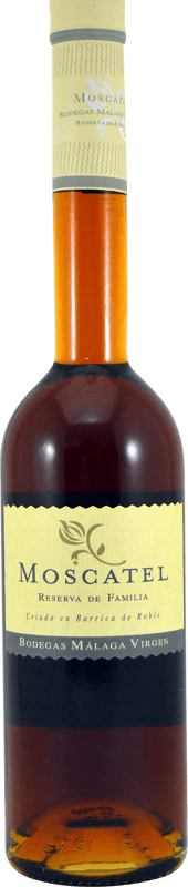 13,95 € 免费送货 | 强化酒 Málaga Virgen Reserva de la Familia 预订 D.O. Sierras de Málaga Andalucía y Extremadura 西班牙 Muscat 瓶子 Medium 50 cl