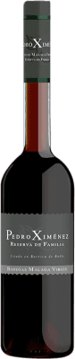 13,95 € Envío gratis | Vino generoso Málaga Virgen Reserva de la Familia Reserva D.O. Sierras de Málaga Andalucía y Extremadura España Pedro Ximénez Botella Medium 50 cl