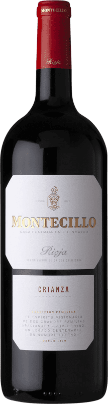 19,95 € 免费送货 | 红酒 Montecillo 岁 D.O.Ca. Rioja 拉里奥哈 西班牙 瓶子 Magnum 1,5 L