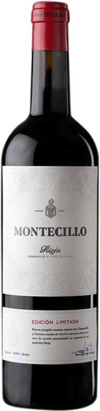 15,95 € 免费送货 | 红酒 Montecillo Edición Limitada D.O.Ca. Rioja 拉里奥哈 西班牙 Tempranillo, Graciano 瓶子 75 cl
