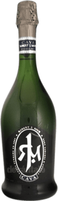 7,95 € Envío gratis | Espumoso Blanco Mur Robert J Brut Reserva D.O. Cava Cataluña España Macabeo, Xarel·lo, Parellada 75 cl