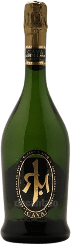 9,95 € Spedizione Gratuita | Spumante Bianco Mur Robert J Brut Nature Riserva D.O. Cava Catalogna Spagna Macabeo, Xarel·lo, Parellada 75 cl