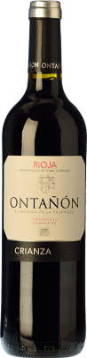 8,95 € Envío gratis | Vino tinto Ontañón Crianza D.O.Ca. Rioja La Rioja España Botella 75 cl