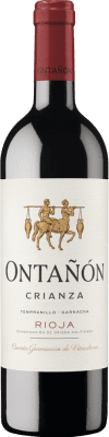 9,95 € Spedizione Gratuita | Vino Rosso Ontañón Crianza — Invecchiato in Botte D.O.Ca. Rioja La Rioja Spagna 75 cl