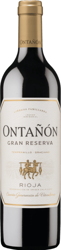 19,95 € Free Shipping | Red wine Ontañón Grand Reserve D.O.Ca. Rioja The Rioja Spain Bottle 75 cl