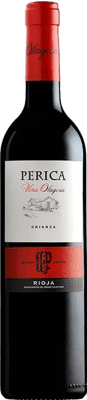 8,95 € Free Shipping | Red wine Perica Viña Olagosa Aged D.O.Ca. Rioja The Rioja Spain Tempranillo, Grenache, Mazuelo, Carignan Bottle 75 cl