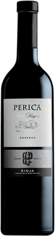 8,95 € Free Shipping | Red wine Perica Viña Olagosa Aged D.O.Ca. Rioja The Rioja Spain Tempranillo, Grenache, Mazuelo, Carignan Bottle 75 cl