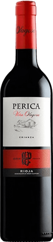 8,95 € Бесплатная доставка | Красное вино Perica Viña Olagosa старения D.O.Ca. Rioja Ла-Риоха Испания Tempranillo, Grenache, Mazuelo, Carignan бутылка 75 cl