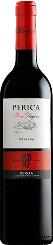 8,95 € Envío gratis | Vino tinto Perica Viña Olagosa Crianza D.O.Ca. Rioja La Rioja España Tempranillo, Garnacha, Mazuelo, Cariñena Botella 75 cl