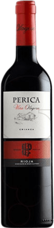 12,95 € Spedizione Gratuita | Vino Rosso Perica Viña Olagosa Crianza — Invecchiato in Botte D.O.Ca. Rioja La Rioja Spagna Tempranillo, Garnacha — Grenache, Mazuelo, Cariñena — Carignano Bottiglia Magnum 1,5 L