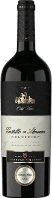 6,95 € Free Shipping | Red wine Piqueras Castillo de Almansa Aged D.O. Almansa Castilla la Mancha y Madrid Spain Grenache, Cabernet Sauvignon, Monastrell Bottle 75 cl